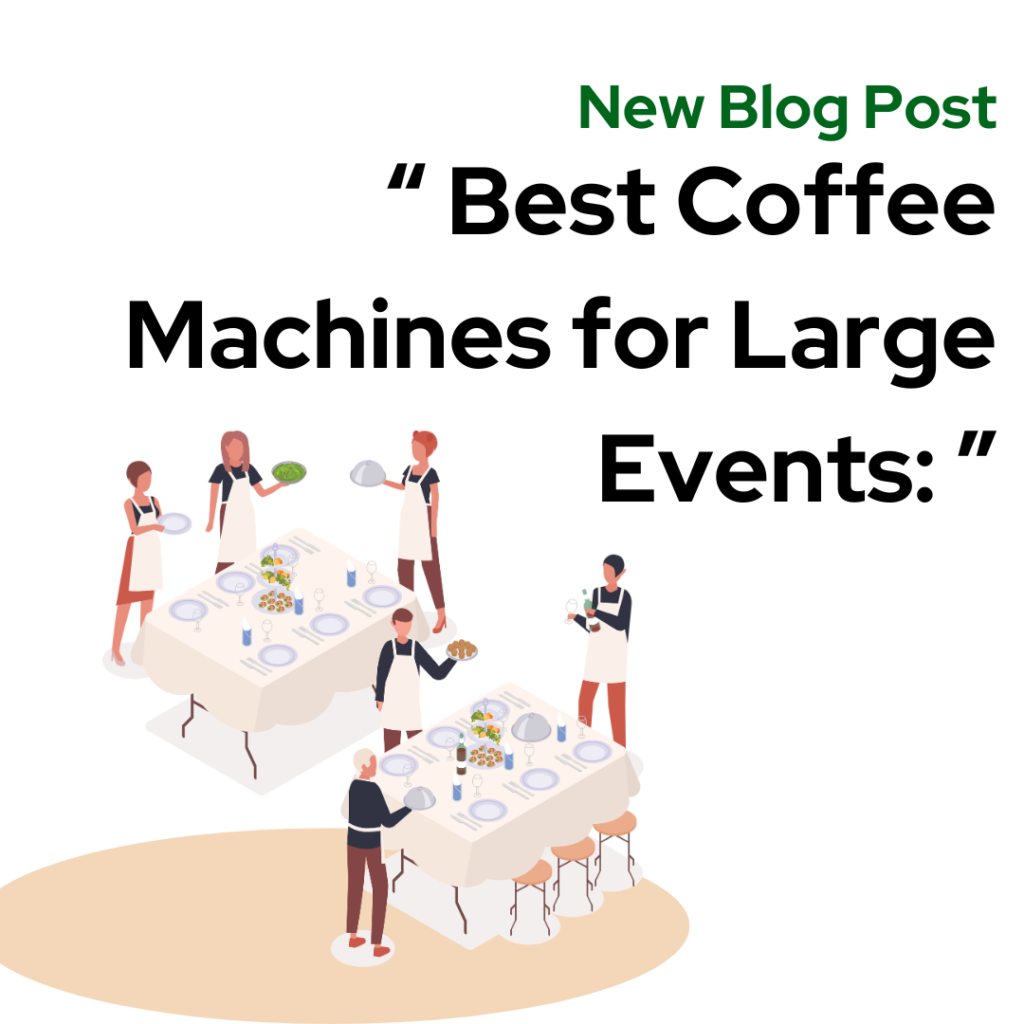 Large event coffee machines banner