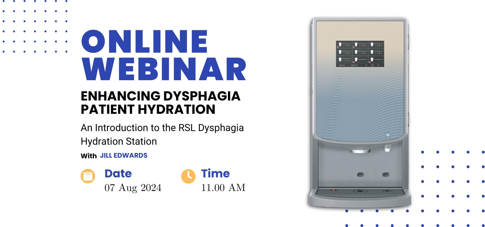 Dysphagia Hydration Station Webinar Banner