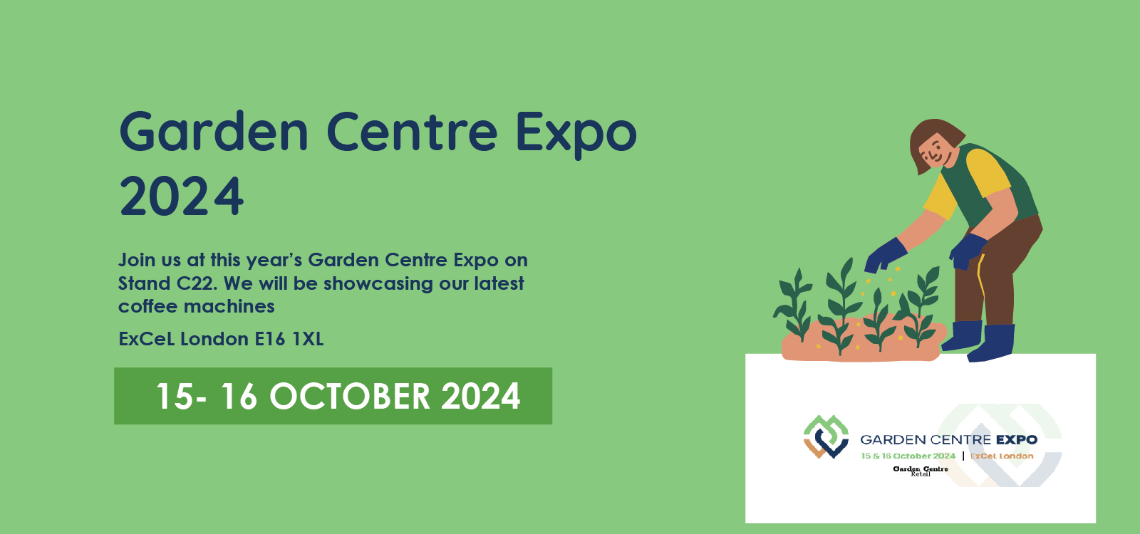 Garden Centre Expo Website Banner