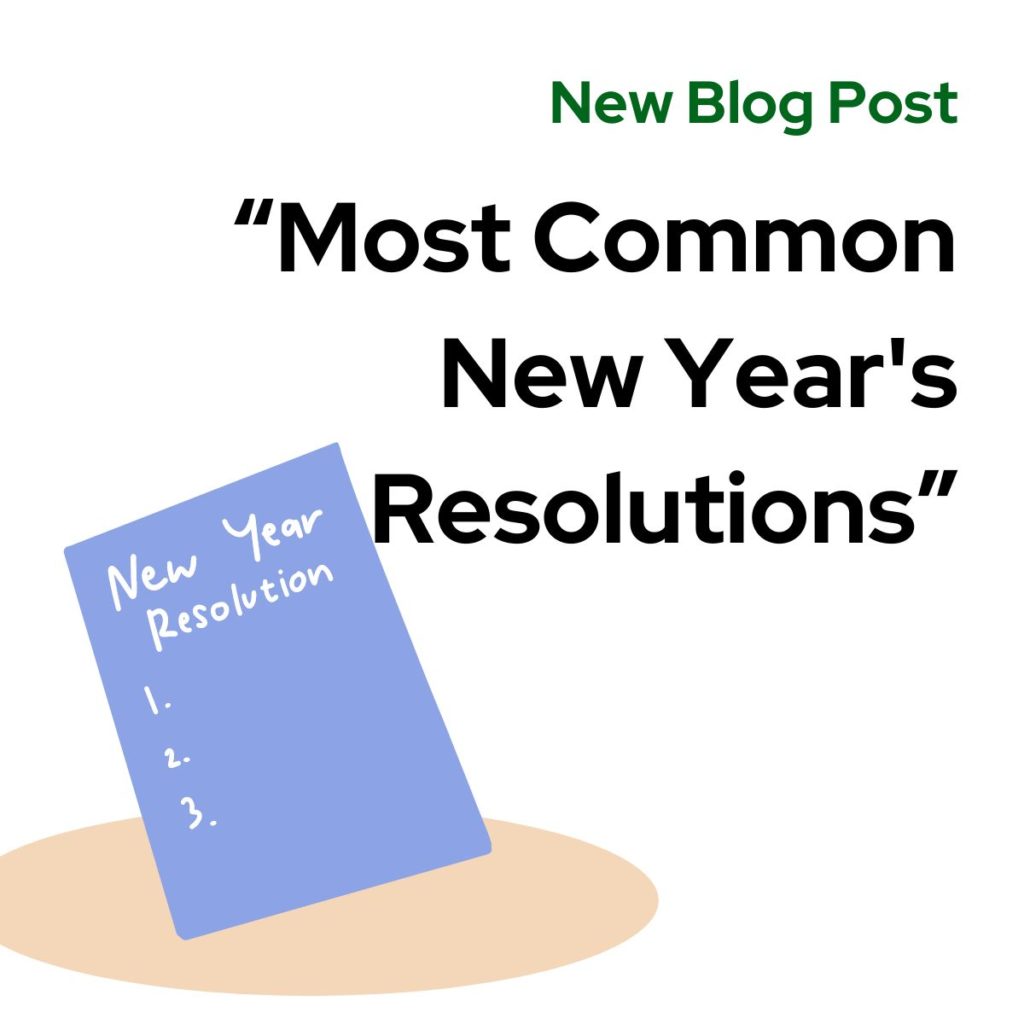 Most Common New Year's Resolutions